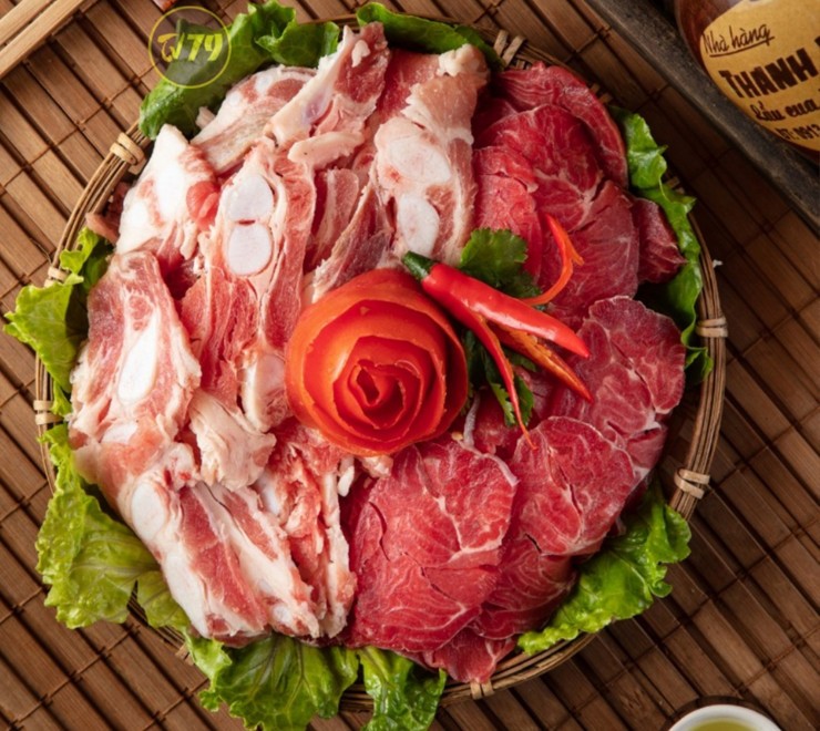Bắp bò + Sườn sụn